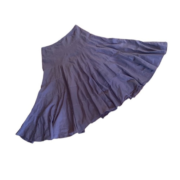 Vintage Necessary Objects dark brown prairie skirt - Picture 1 of 5